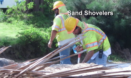 Sand removal- the good, needed kind- on SKR