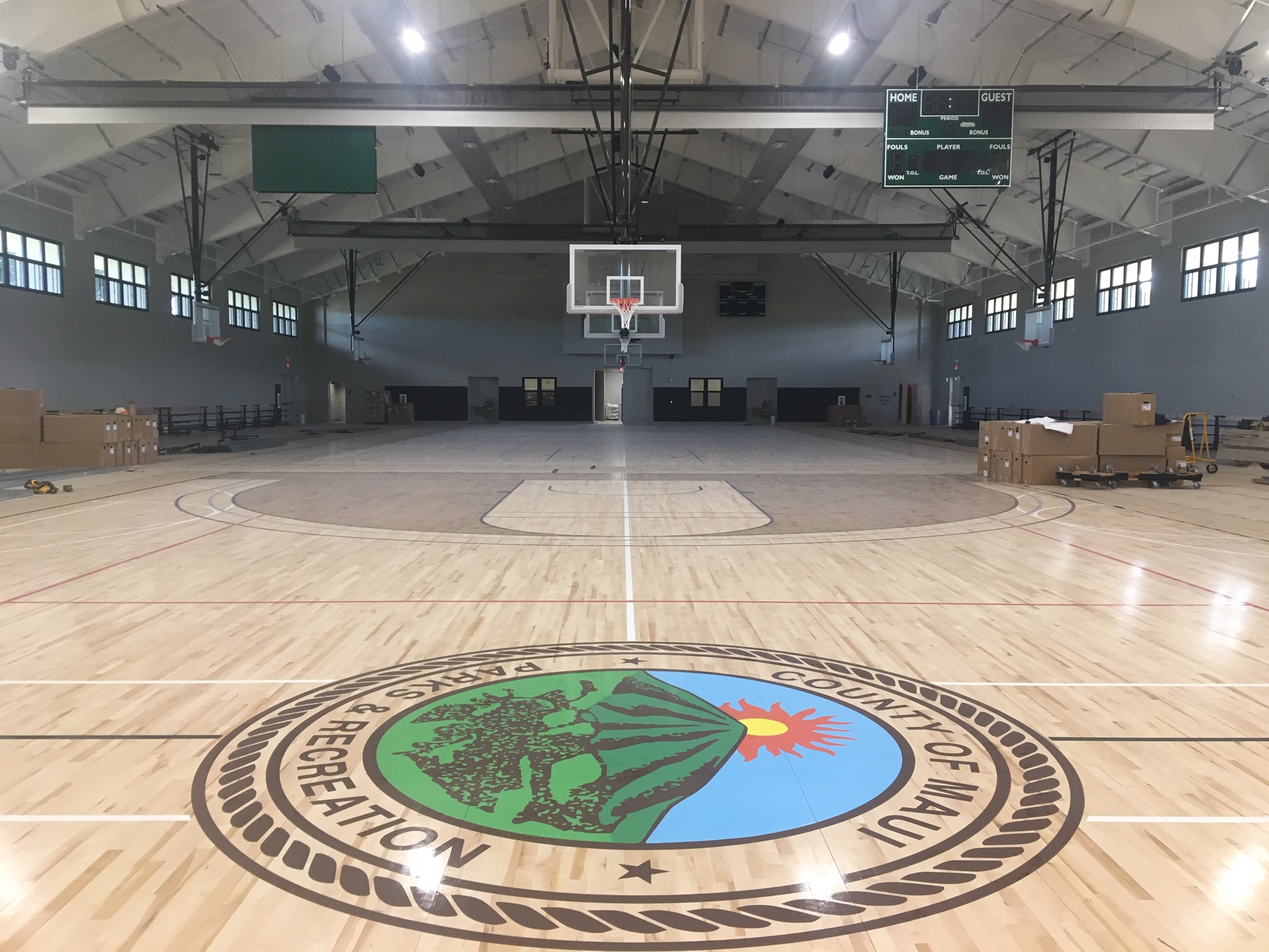 KCA Sneak Peak at New South Maui Gym Kihei Community Association