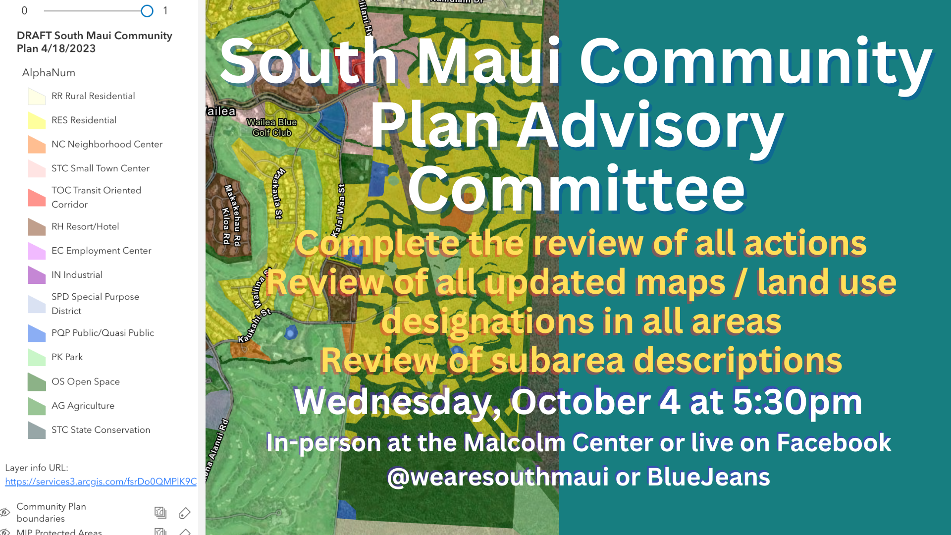 South Maui CPAC 9/6/2023 – Overall Map Review and Area Description ...