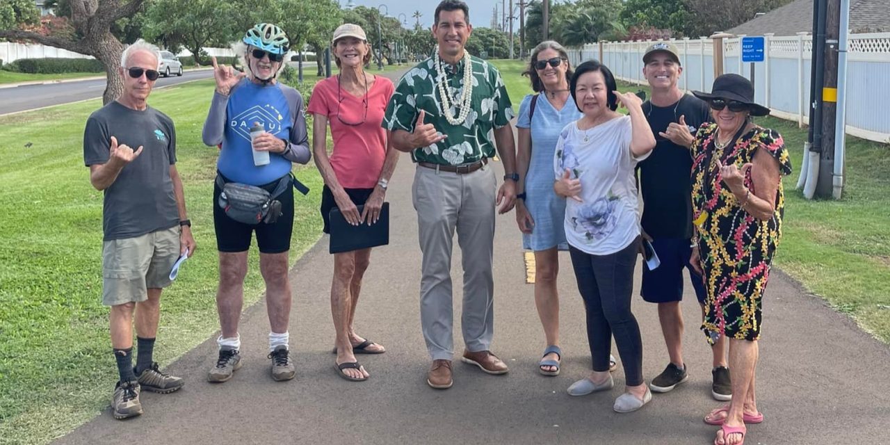 Rep. Kai Kahele visits with KCA in Kihei re transportation infrastructure